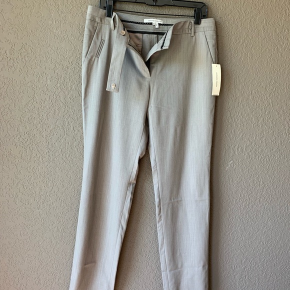 Gerald Darel gray pain front size 40 wool trousers